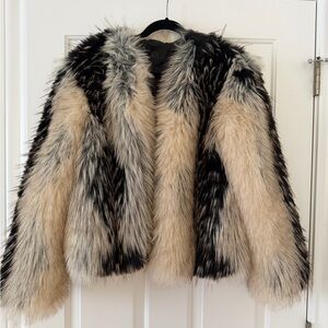 Zara Faux Fur Jacket